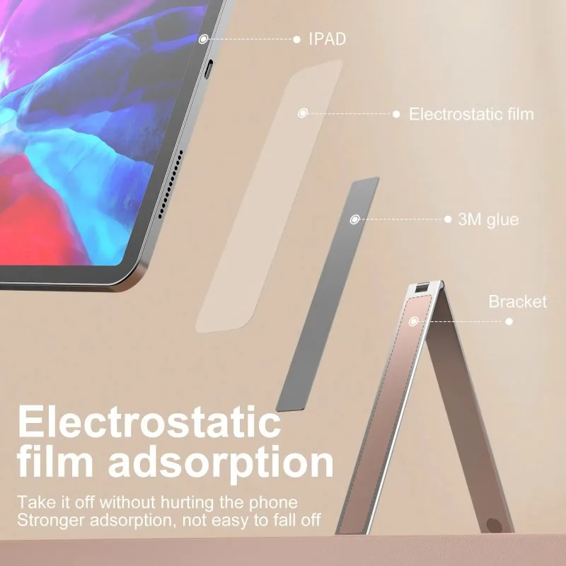 Mini L Shaped Tablet Stand Foldable Aluminium Alloy For iPad Huawei Samsung Plate Stand Table Holder Bracket