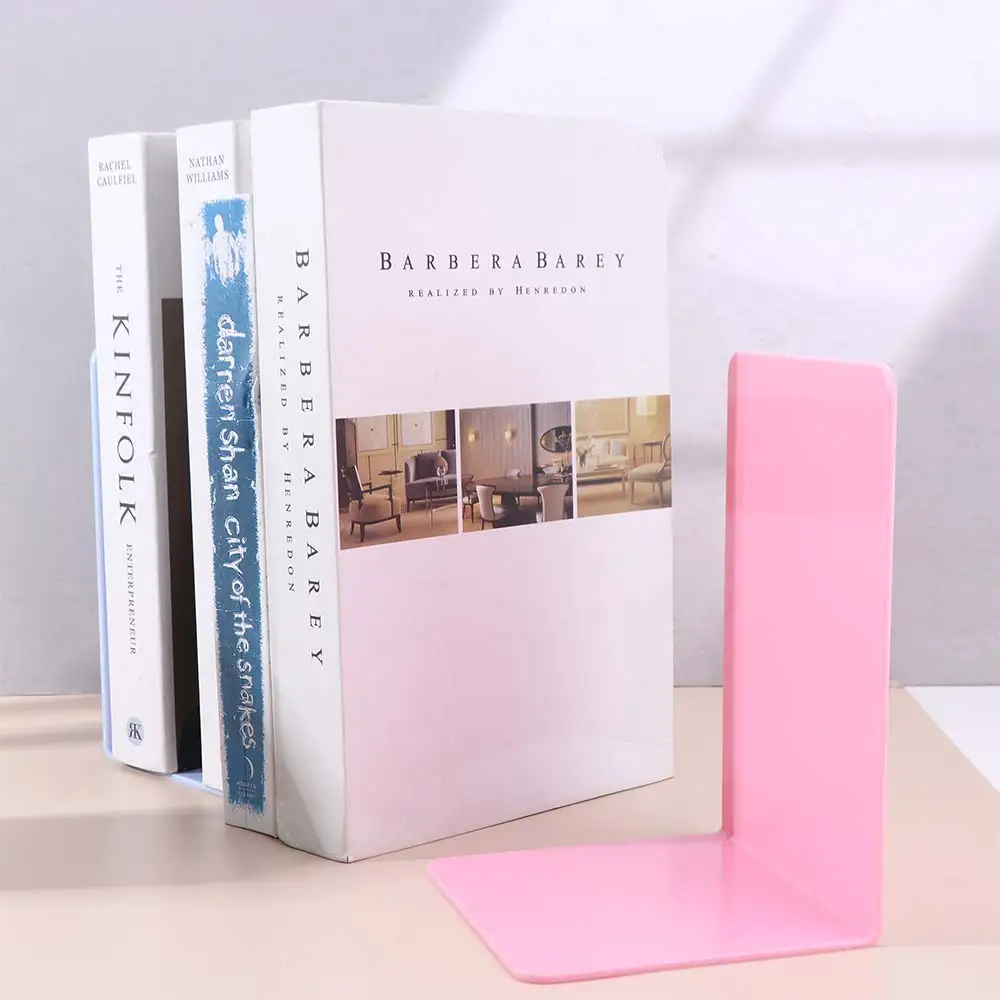 Organizzatore da Scrivania a Forma di L, Supporto per Libri INS Durevole, Espositore Semplice per Libri, Scaffale Porta Libri - immagine 6