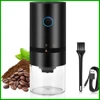 JSCSHSTSE Electric Coffee Grinder Hebro Coffee Mill Waterproof Adjustable Powder Thickness Coffee maker Portable mixer 1