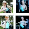 2L/64oz Silicone Water Bottles Collapsible Travel Water Bottle Roll Up Foldable Water Bottles With Straws Travel Camping Hiking 4
