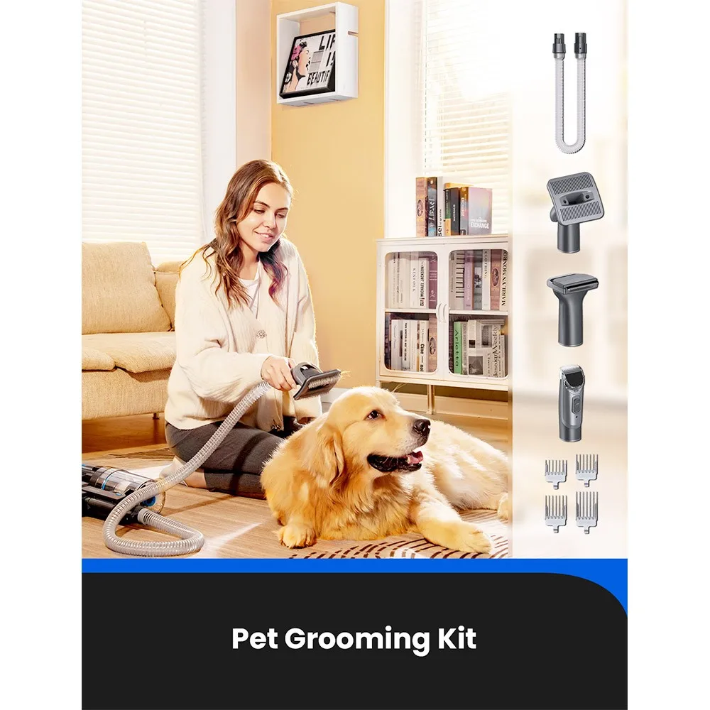 Proscenic P11 Smart Cordless Vacuum Cleaner, 30000Pa Suction, 650ml Dustbin, 4-Stage Filtration System, Up to 60Mins Runtime