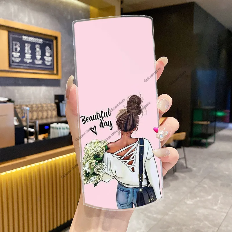 Clear Soft Silicone Cute Painted TPU Case Cover