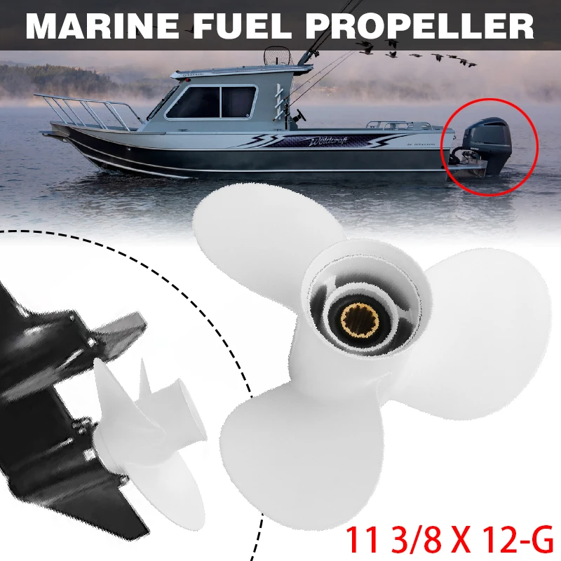 HONDA船外機用 ＜11-3/8 x 12ピッチ＞　40hp~60hp Hf9c1a8e7399143068f45a972d59f8