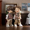 Ob11 Doll Clothes English Style Student Uniform Doll Diamond Plaid Vest Suit Doll Shorts For Molly Gsc Ymy P9 P10 Body Uf Doll 5