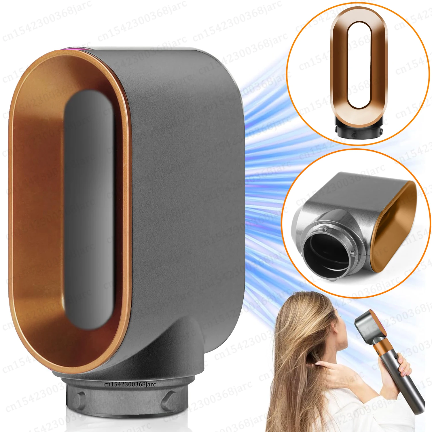مصفف الشعر بكرة الشعر النمذجة فوهة ل دايسون Airwrap HS01 HS05 SenCiciMen X9 مجفف الشعر قبل التصميم فوهة الملحقات أجزاء