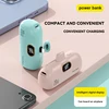 Xiaomi Mini 30000mAh Power Bank Built Cable Portable Mobile Phone Charger External Battery Capsule Powerbank For Type-C iPhone 2
