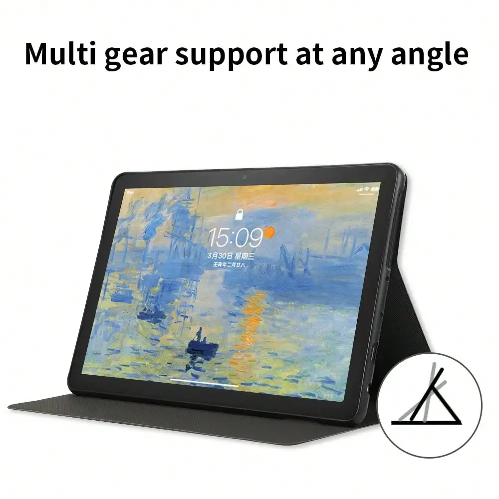 Premium Tri-Fold PU Leather Stand Cover