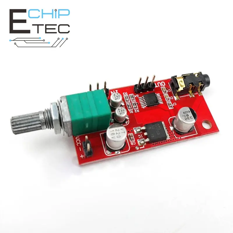 

1PCS MAX4410 Headphone Amplifier Board Headset Amplifier Mini Amp For Pre-amplifier Single Battery Power