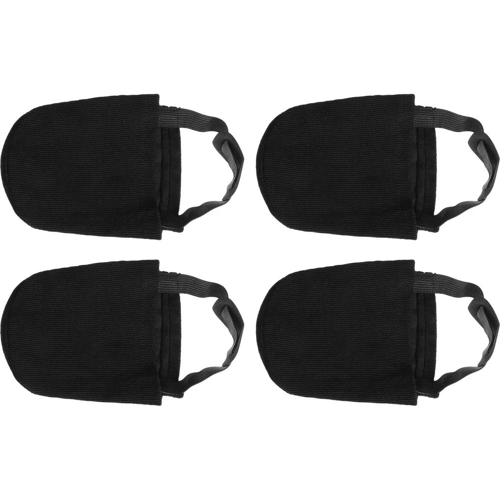 

2 Pairs Bowling Shoe Covers Shoes Sliders Slipping Mat Sports Supplies Wear-resist for