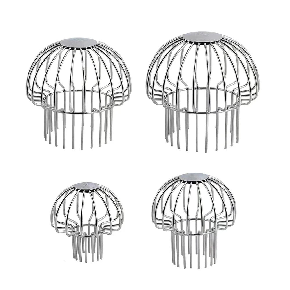 1 Piece Downspout Gutter Ball Guard Filter Gutter Guard Downspout Filter Prevent Leaves Drain Pipe Accessories