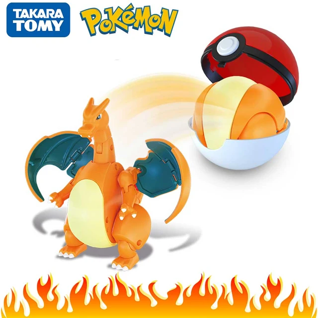 1pcs Brinquedos de transformação Figuras De Pokemon Caixa De Anime