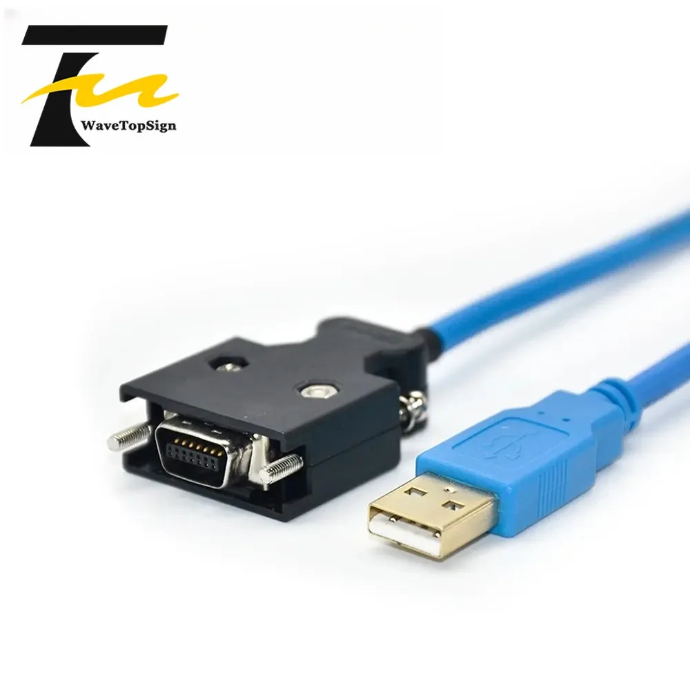 웨이브탑사인 코미셔닝 케이블 디버깅 케이블 데이터 다운로드 케이블 USB-JZSP-CMS02 야스카와용