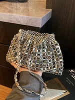 Ele Summer Casual Women's Handbag Chain Strap oulder Crossbody Bag Trendy Briti Sle Soft Buet ape Small Size