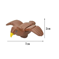 Bulk Large Animal Building Blocks Set - Farm & Zoo Creatures Toys (Bird)