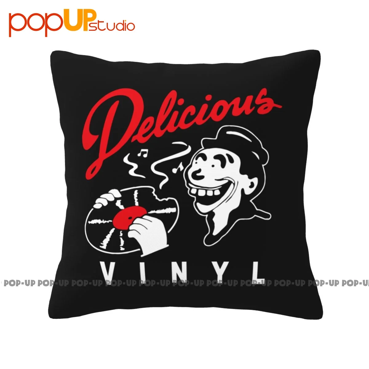 Funky Delicious Vinyl Technics Serato Dj Hip Hop Pioneer Numark Music Federa Fodera Per Cuscino Antiacaro