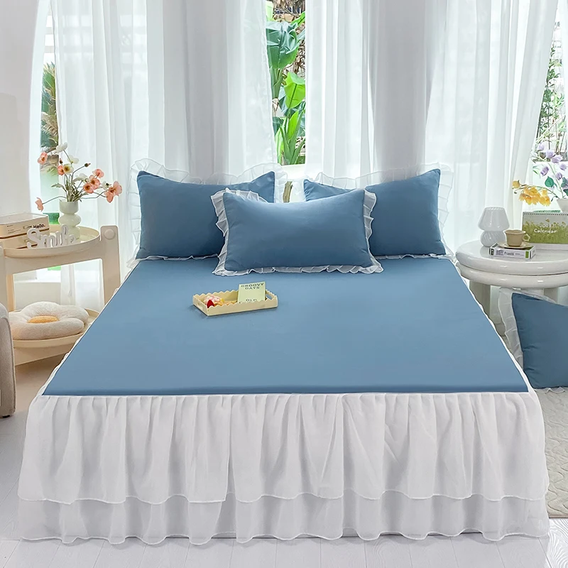  Qucover - Juego de colcha de algodón con hojas de palmera para cama  Queen, 3 piezas de edredón acolchado beige, juegos de ropa de cama tamaño  Queen : Hogar y Cocina