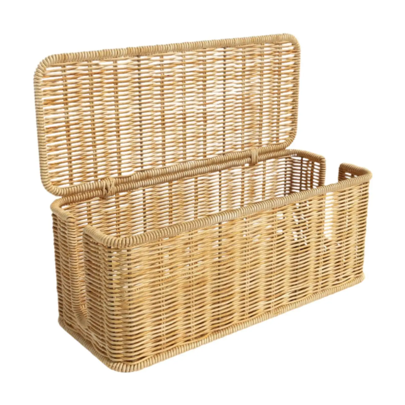 Cable Management Box Cable Organizer 2 Open Slots Dustproof Breathable Box for