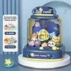 Toys Claw Arcade Crane Small Household Coin Operated Game Machine Pinching Dolls and Twisting Egg Christmas Gift Toys 2