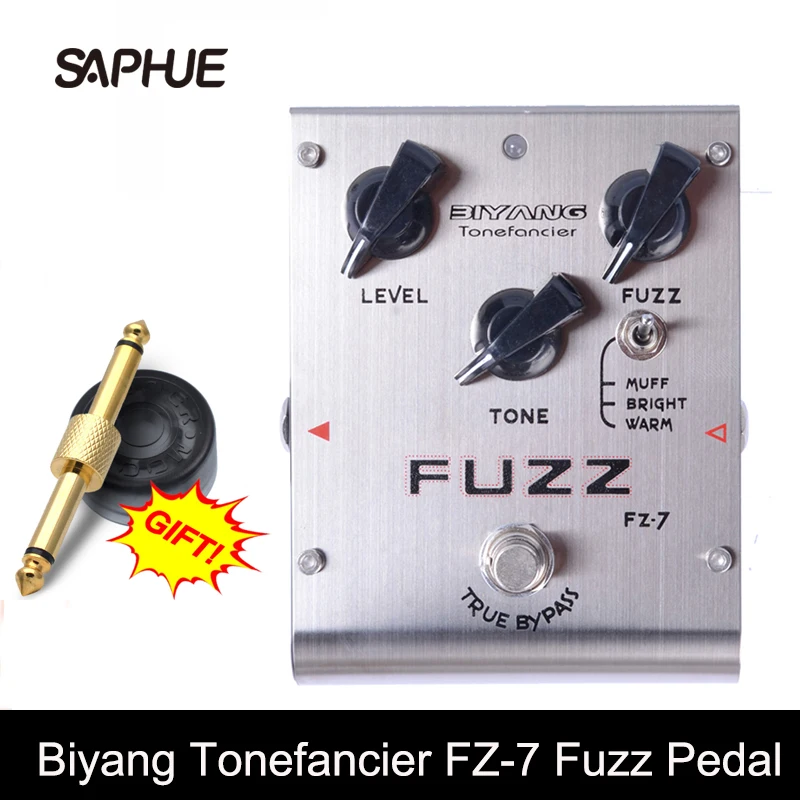 

Biyang Tonefancier FZ-7 гитара, модель Φ 3, педаль для гитары, реальный байпас с фоторазъемом