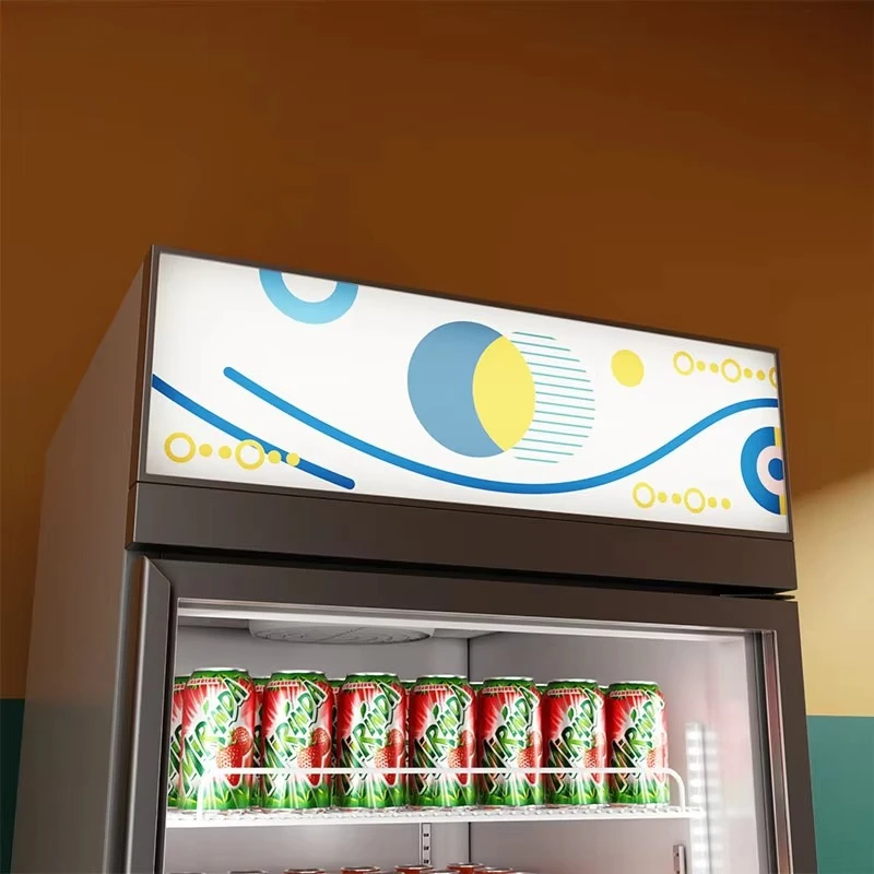 Supermarket Refrigerator Showcase Display Cooler Portable Instant Beverage Chillers - Image 6