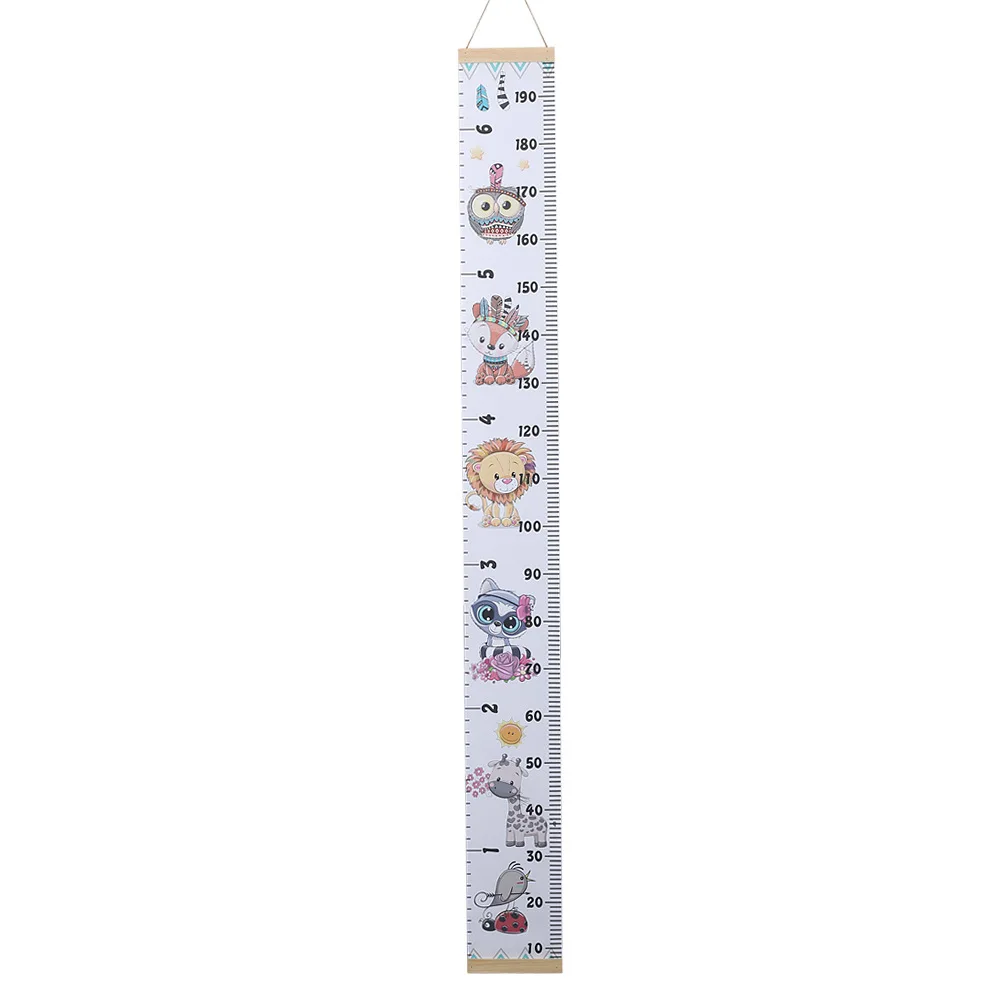 Height Measure Ruler Wall Sticker For Room Home Decoration Children Growth Size Chart