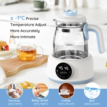 220v/110v  Infant Thermostatic Milk Regulator 800W Electric Baby Formula Kettle Automatic Warmer Feeding Bottle 2