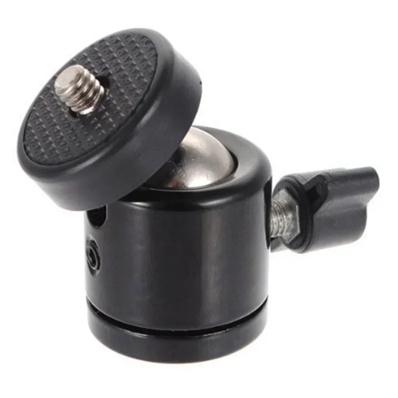 Swivel Mini Ball Head Screw Tripod Mount Degree Rotating Mount Base Adapter Aluminium Alloy For DSLR Camera And Devices mini tripod,camera tripod,camera tripod mount,mini ball head tripod mount,tripod screw mount adapter