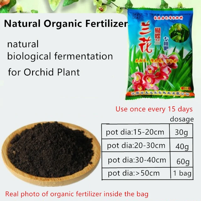 Univerzális Orchidea Szerves Műtrágya Virágnövények Összetett Kerti Ellátás Pillangó Táplálkozási - Image 3