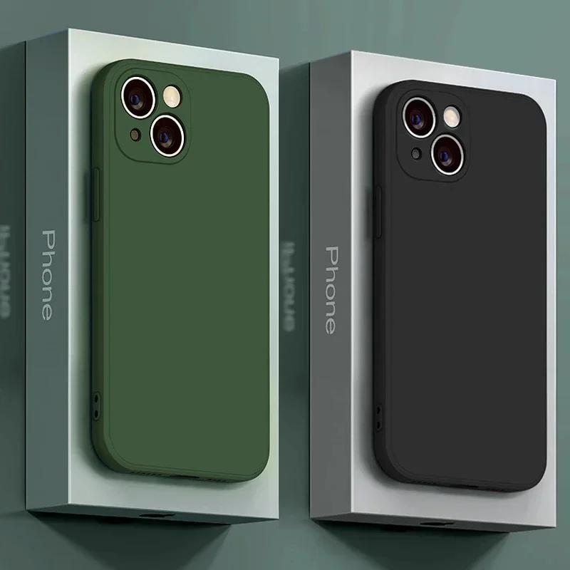 Luxury Liquid Silicone Camera Protection Case - Soft and Elegant Design