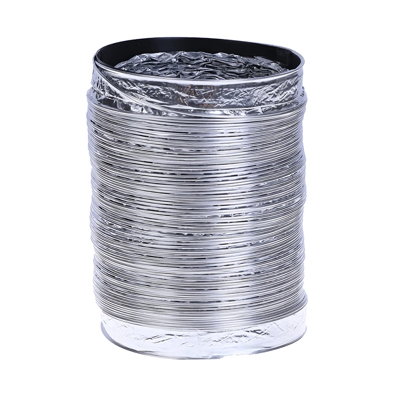 Aluminum Foil Ventilation Pipe Ventilation Hose 4 Inch 100mm Ventilator Pipe Pvc Aluminum Tube Air Ventilation Hose Flexible Exhaust Duct 3/2m System Vent Bathroom aluminum foil ventilation pipe ventilation hose