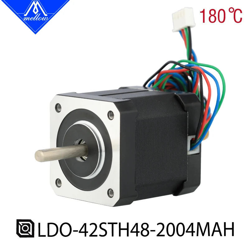 Mellow Alta Temperatura Ldo 48 mm Nema 17 Motor Deslizante 42sth482004mah para Ender Peças de Impressora 3d Corexy