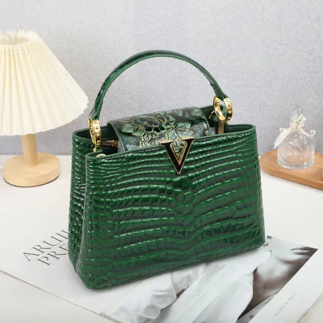 Louis Vuitton bag Capucines Green Crocodile Leather | 3D model