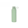 1pc 500ml/17oz 304 Stainless Steel Insulation Cup With Narrow Mouth, Portable Leakproof Sports Water Bottle With Handle Ring 6