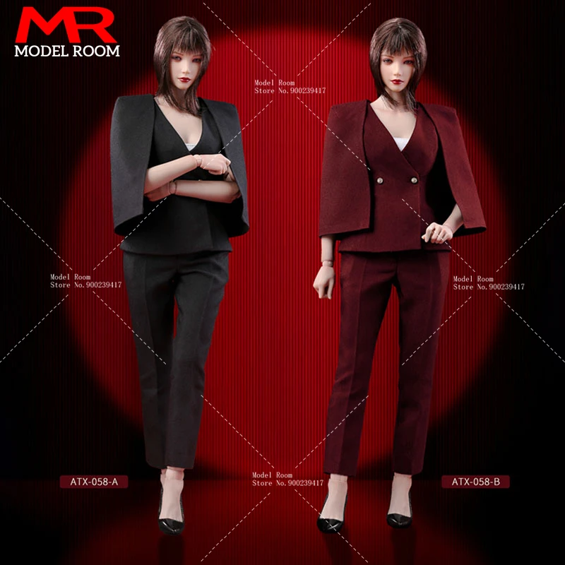 

ACPLAY ATX-058 1/6 Scale Office Lady Business Suit Clothes Model Fit 12'' AT201 Female Soldier Action Figure Body