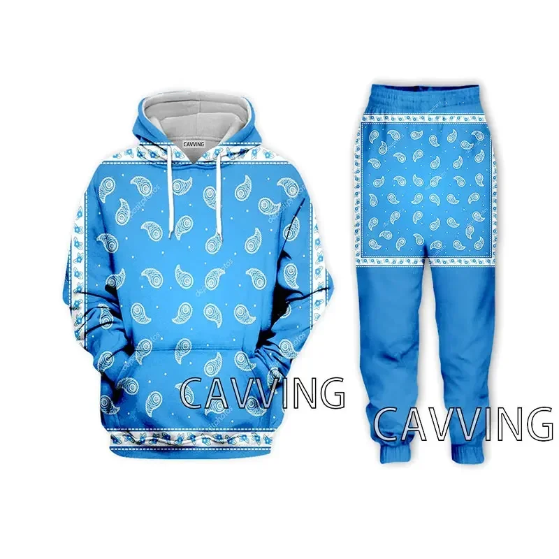 New Fashion Women/Men's 3D Print Crips Gang & Blood Gang Hooded