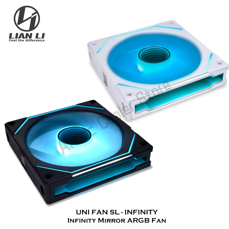 Sl-infinity Lian Li-fan sl Infinity 140 Ventilador com Daisy Chain Argb Sistema L-connect 3.0 Preto e Branco 14cm - Imagem 6