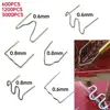 Automotive Plastic Repair Welding Nail Pre Cut Wave Staples Bumper Repairs Hot Stapler Plastic Welder 4
