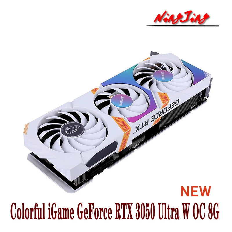 video card for pc Colorful iGame GeForce RTX 3050 Ultra W OC 8G  Support AMD Intel Desktop CPU LHR NEW best graphics card for pc