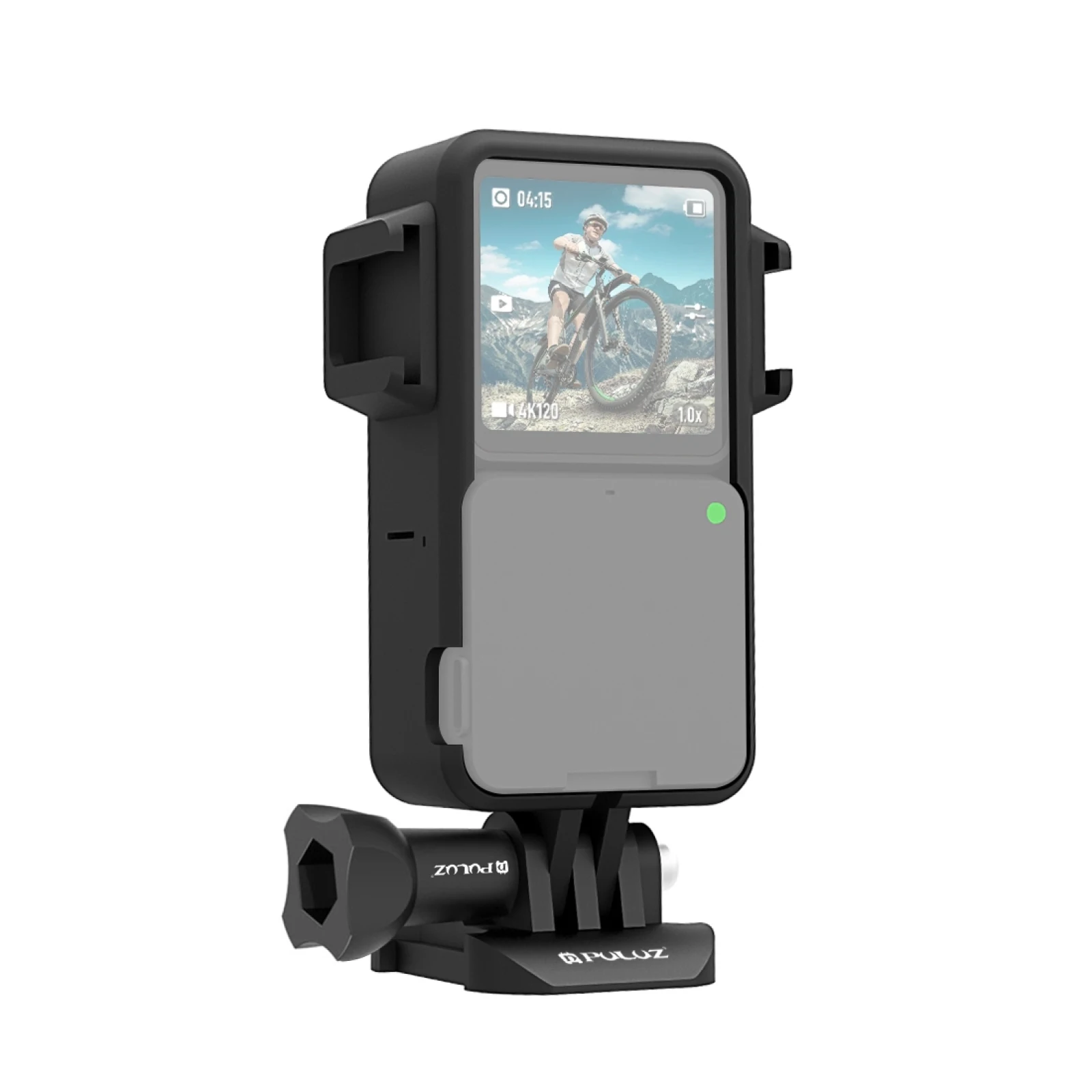 

PULUZ ABS Protective Frame Cage with Dual Cold Shoes For DJI Action 2 Border Protector Action Camera Accessory