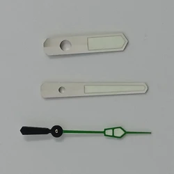 Luminous Multicolor Watch Hands in Premium Metallic Shades (Silver Green)