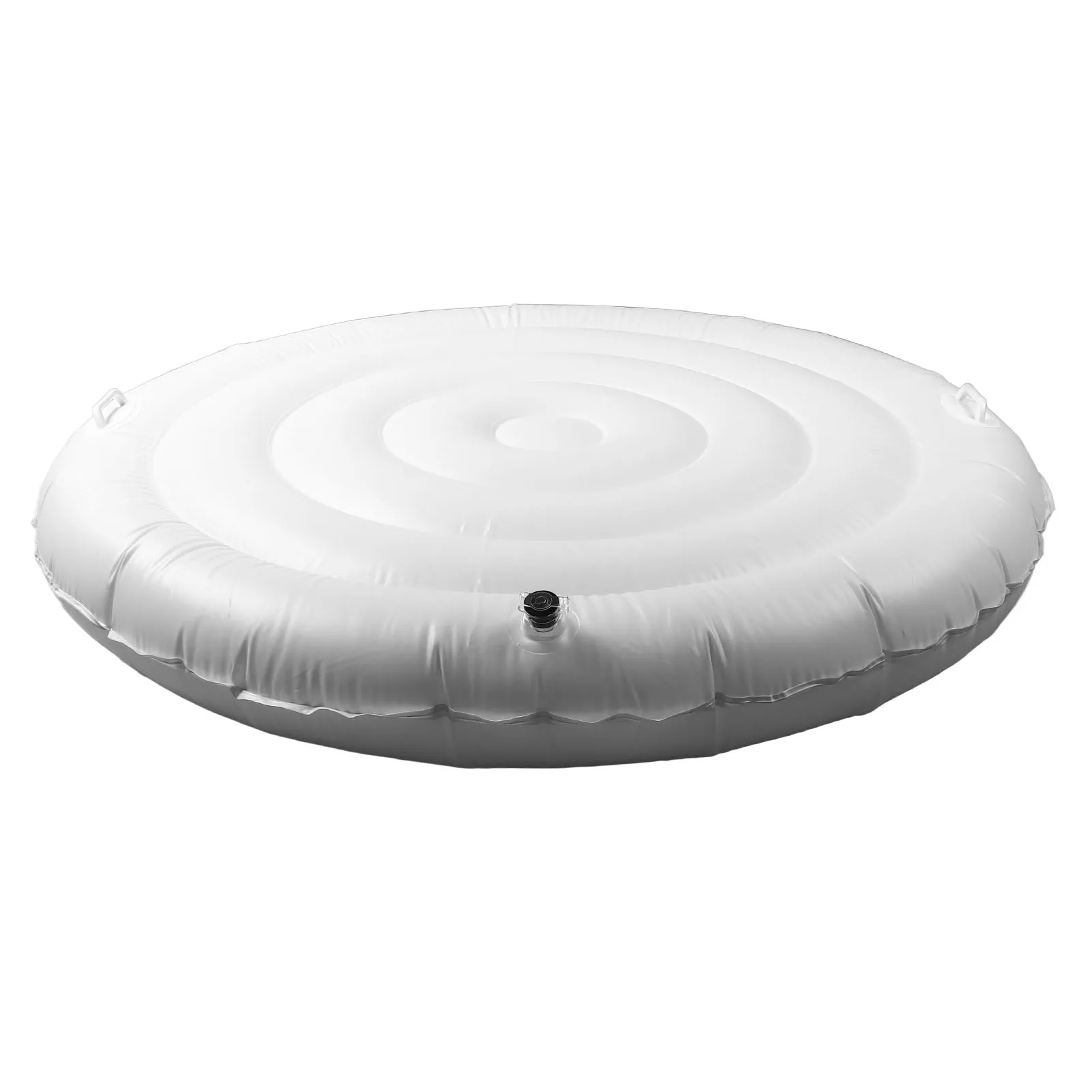 Description Picture 4 of itemHot Tub Cover for Round Hot Tub 4. Ft Inflatable Hot Tub Cover Foldable Energy Saving Lid for Round Outdoor Inflatable Hot Tubs