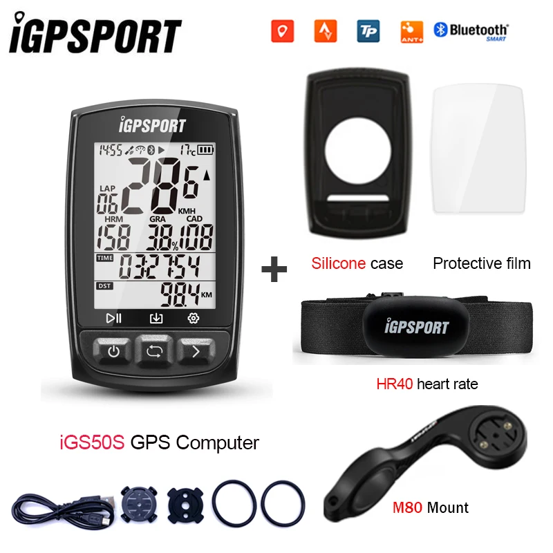 IGPSPORT GPS IGS50E Bike Cycling Computer Bicycle Stopwatch Speed Cadence Sensor IGPSPORT GPS IGS50E Bike Cycling Computer Bicycle Stopwatch Speed Cadence Sensor