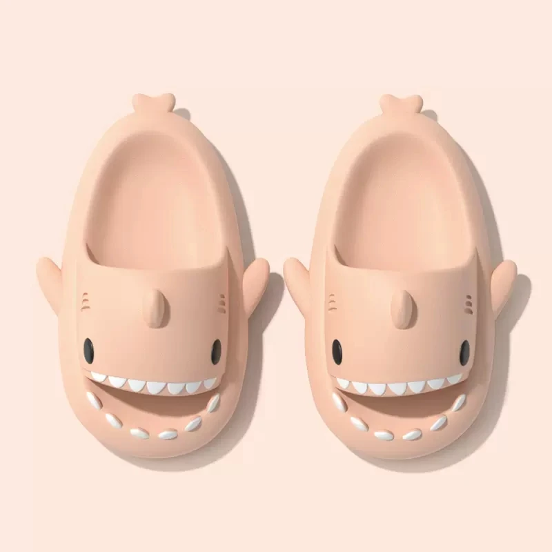 Beach Slippers Women Slippers Women Flip Flops Flip Flops Women Sandals Summer Adults Shark Slippers Kids Cartoon Sandals