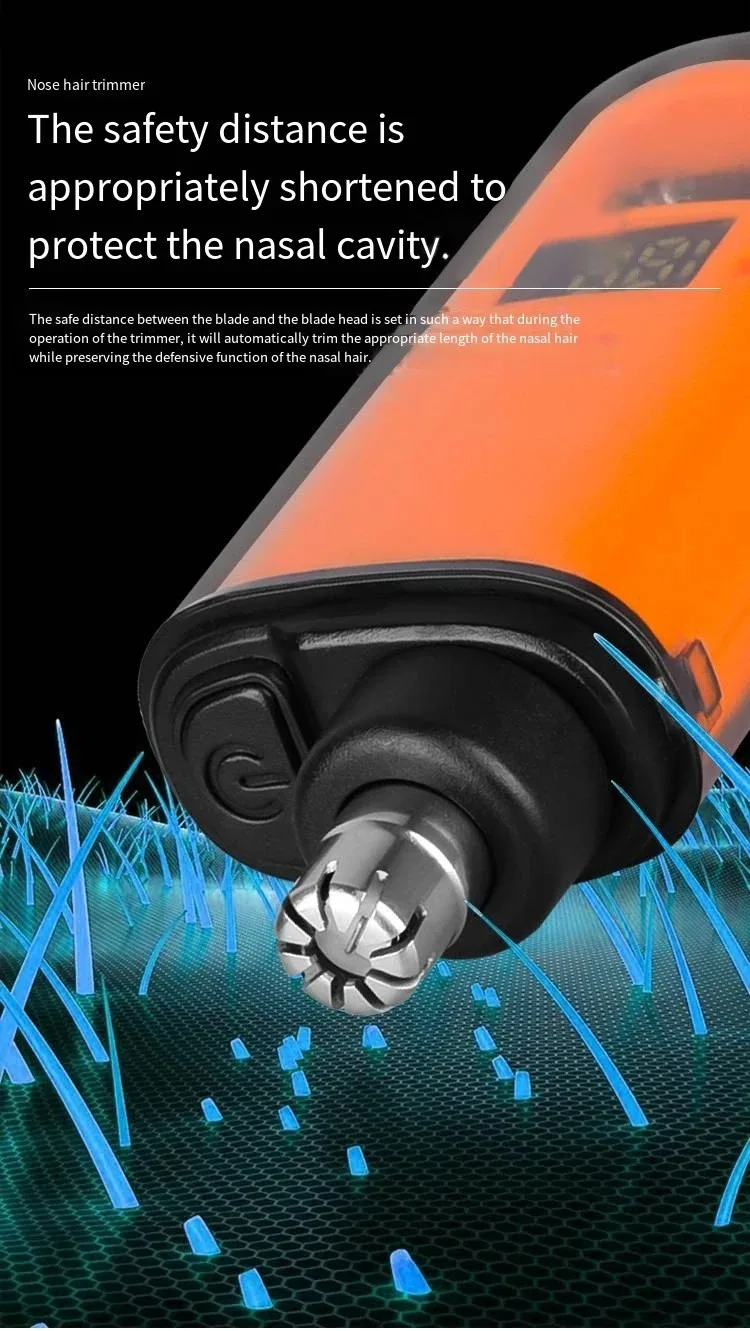 Nose Hair Trimmer Portable Trimmer for Nose Mini Nose and Ear Hair Trimmer Portable Nose Trimmer Rechargeable Trimmer for Man