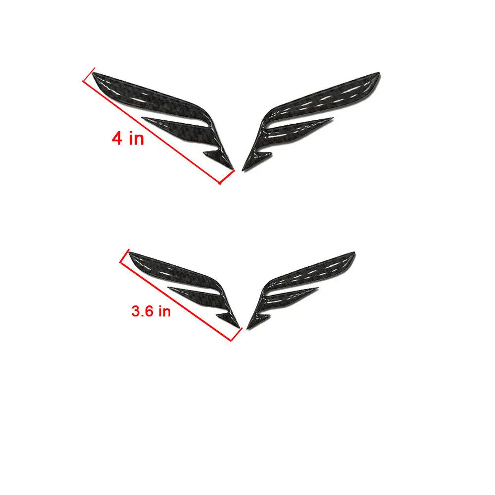 

Carbon Fiber Exterior Front Rear Logo Decorative Cover For Genesis G70 2019 2020 2021 2022