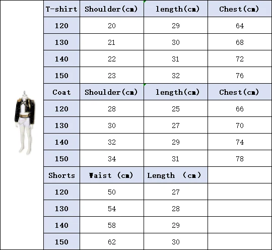 cosplay outfit full set