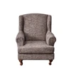 Wing Chair Slipcovers 2 Pieces Stretch Spandex Wingback Chair Covers Sofa Slipcover Printing Wingback Armchair Slipcovers 5