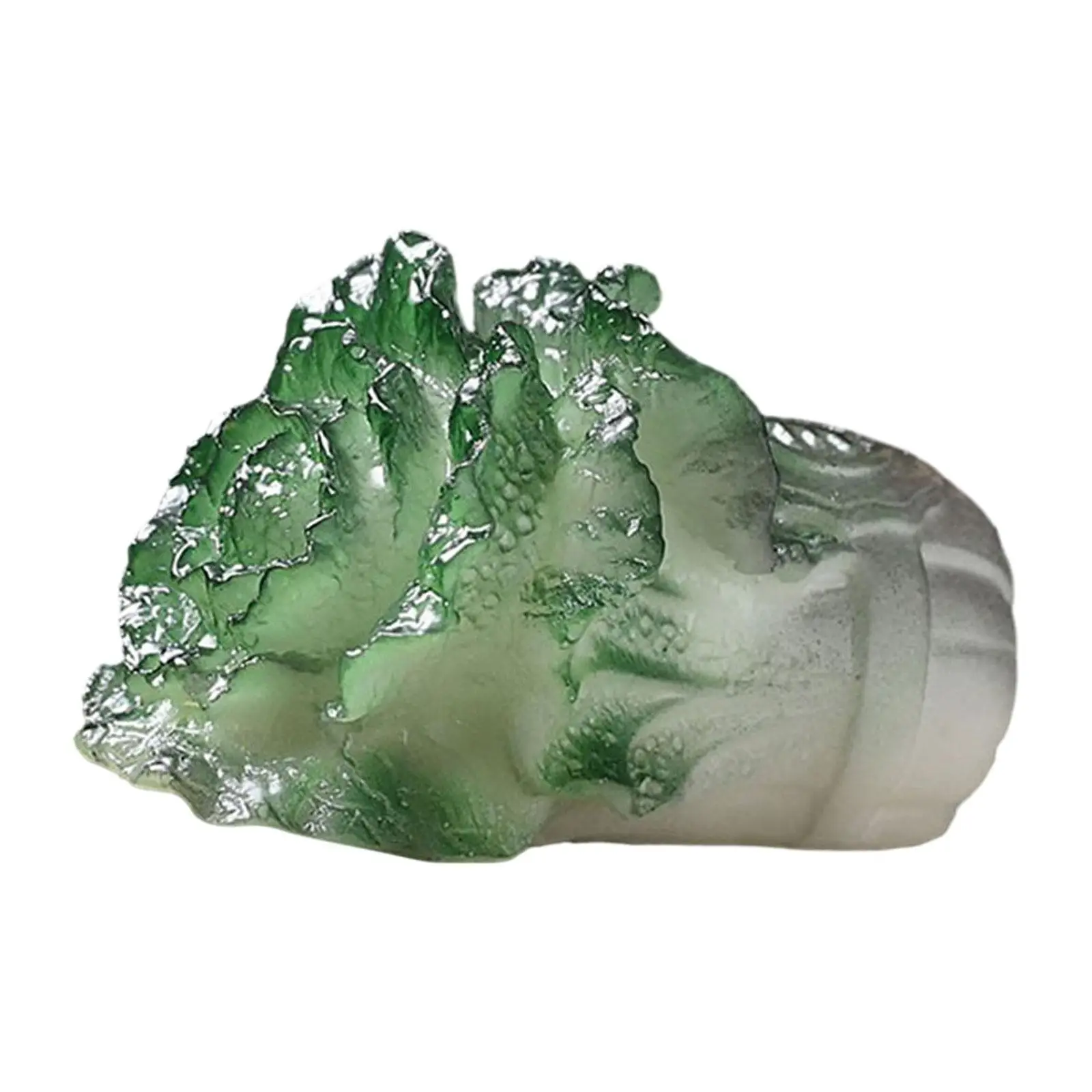 Tea Pet Personality Micro Landscape Creative Feng Shui Ornament Tea Room Craft Decoration Fortune Cabbage Statue Accessories