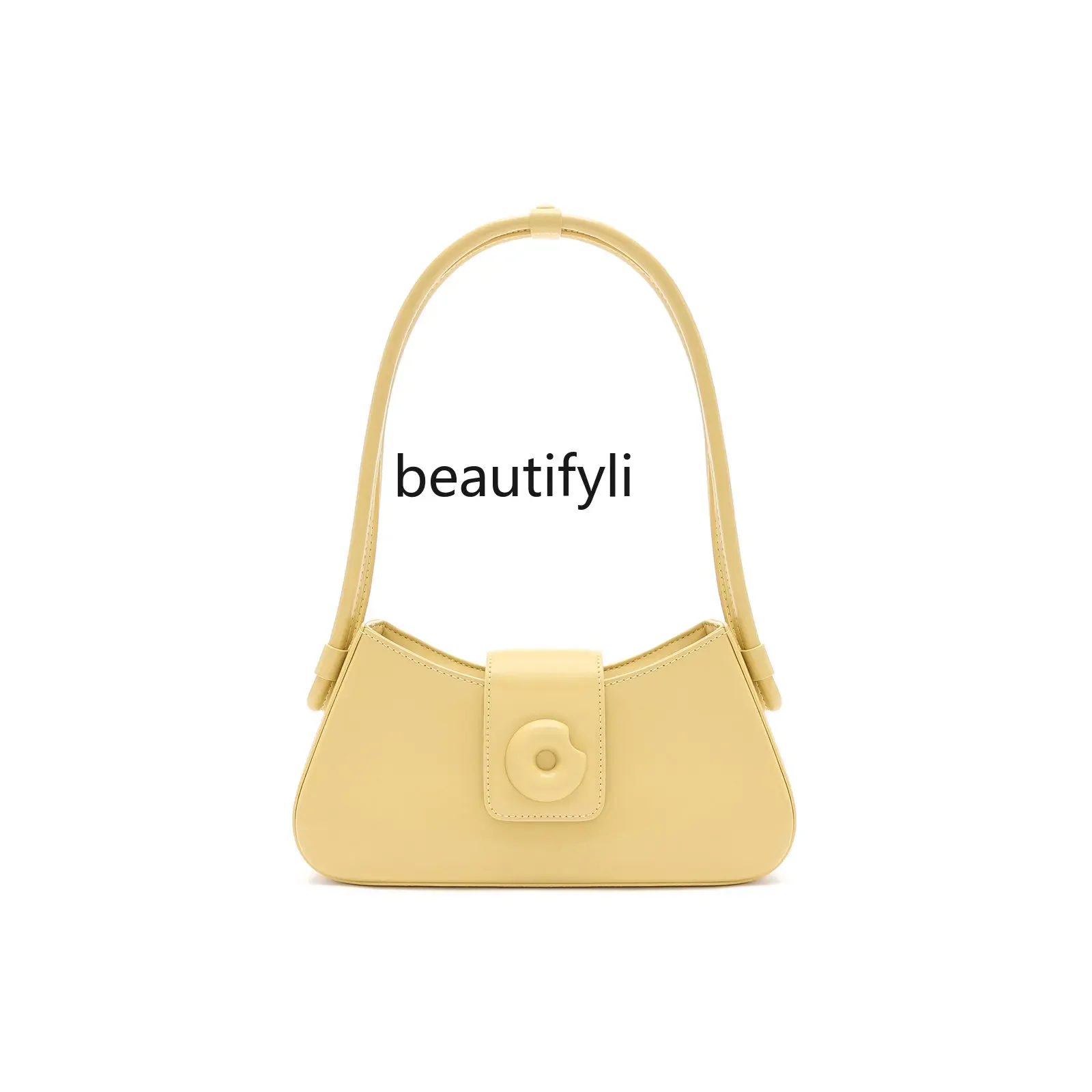 

zq High-Grade French Leather Underarm Bag Portable Shoulder Bag