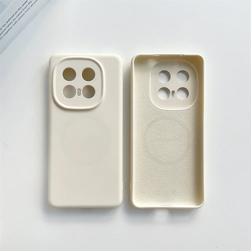 Magnetic Soft Pink Silicone Magsafe Case - Cute & Durable Protection